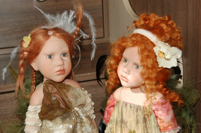 Коллекционная кукла Rosa Canina - эльф, что живёт в моём доме