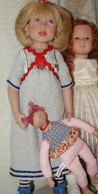 Девичий хор имени Nicole Marsollek Menzner. Коллекционные куклы Zwergnase