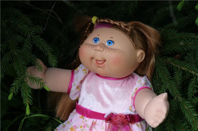 Капустная грядка отдыхает на даче. Cabbage Patch Kids (фото 5)