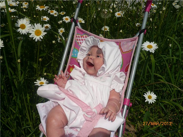 Лолочка гостит у бабушки Лены