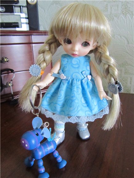 Голубой ручеёк. BJD PukiFee Bonnie, Fairyland | Бэйбики Голубой ручеёк. BJD PukiFee Bonnie, Fairyland (фото 4)
