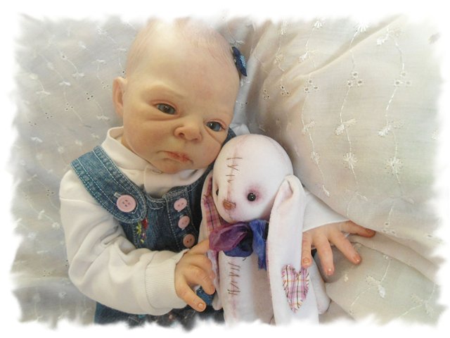 Моя третья малышка реборн - Марьяна (фото 3)