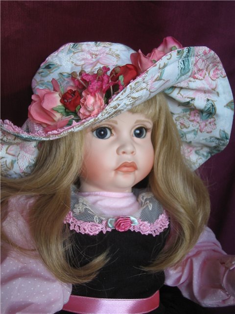 Прелестная танцовщица, фарфоровая кукла от Patricia Rose