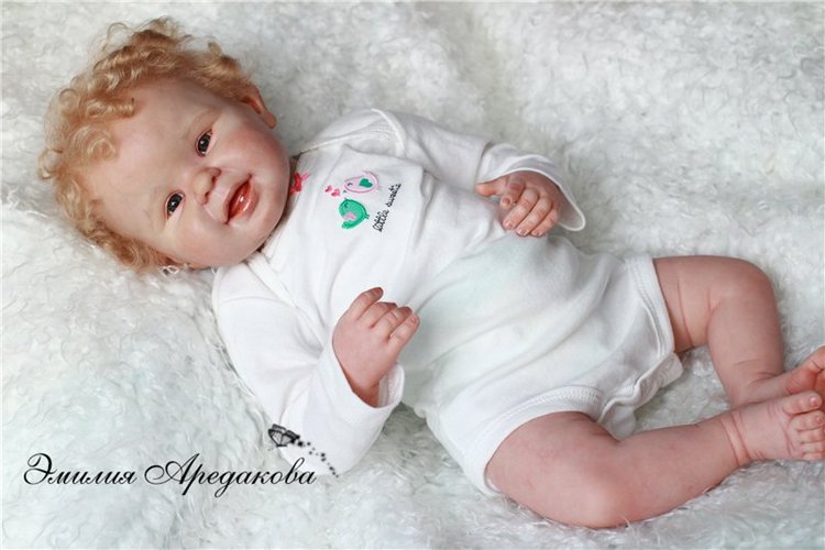 Первый зуб. Кукла реборн от Э. Аредаковой (фото 3)