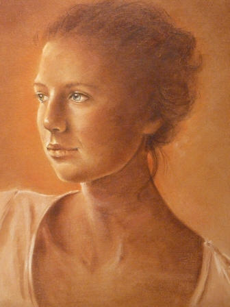 Margaret by BEV SAXBY Artist Proof OOAK, Маргарет, сделанная из света (фото 2)