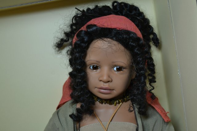 И снова она - коллекционная кукла Беттины Фергенспан (Bettina Fergenspan) для Zapf - Bindhi (фото 4)