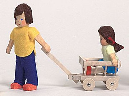 Куклы из дерева по семейной традиции Lotte Sievers-Hahn dolls, Лотты Сиверс-Хан