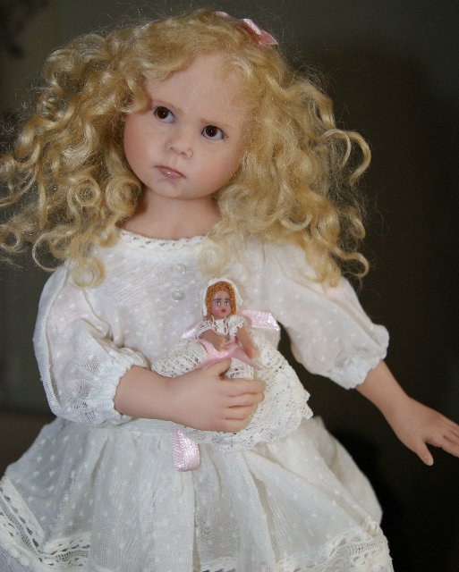 Обиженная Люси - OOAK doll by Jilie Fischer