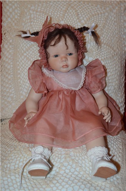 Ruth Treffeisen... Мышка — Фарфоровые куклы Ruth Treffeisen (Рут Треффейсен): авторские (фото 2)