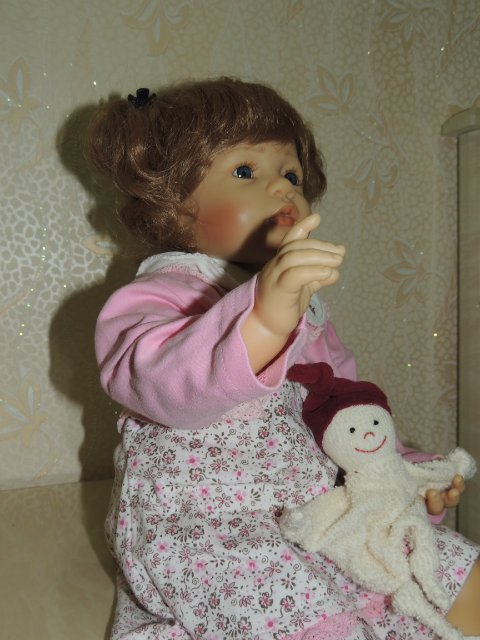 Нежная малышка Надюша от Bettine Klemm