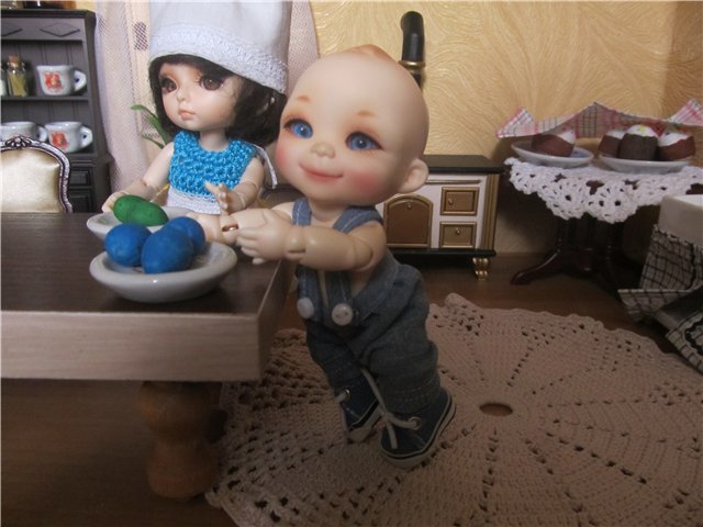 Малыши бжд готовятся к Пасхе