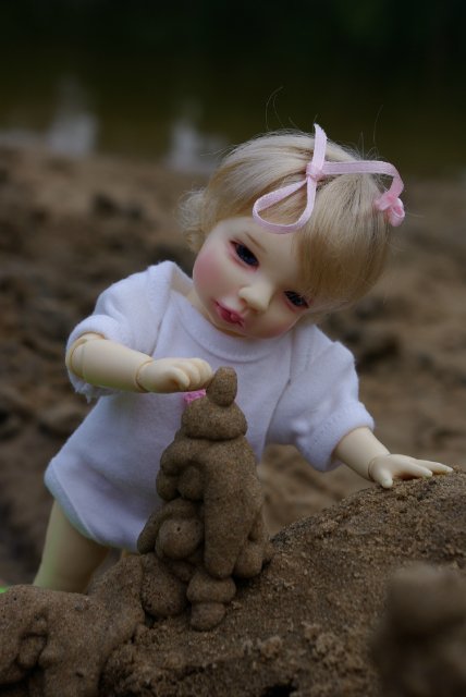 Лето,ах лето. Куклы Bo Peep, Peas by Kim Lasher (фото 7)