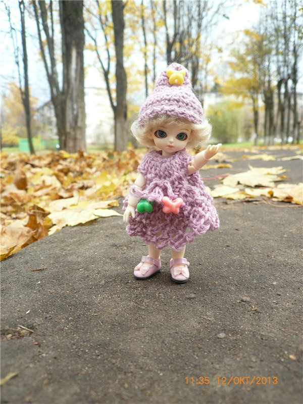 Золотая осень. Сосенка Пин - куколка БЖД | Бэйбики Золотая осень. Сосенка Пин - куколка БЖД (фото 2)