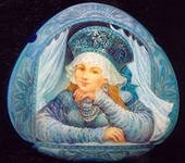 Усмотри тропинку в сказку или Здесь русский дух, здесь Русью пахнет. Федоскинская лаковая миниатюра (фото 6)
