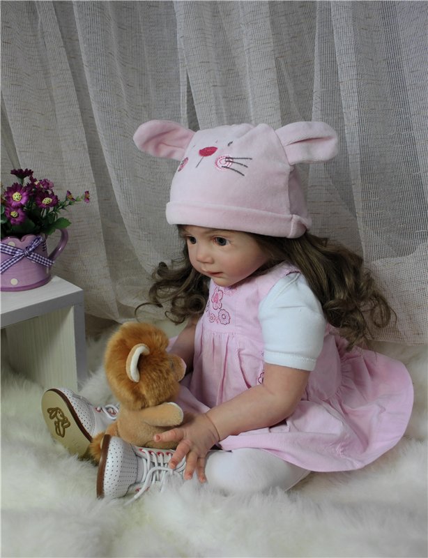 Машенька - маленькая заинька. Куклы реборн Анастасии Гангало