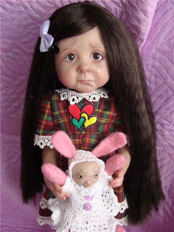 Кто обидел Веронику? Авторская кукла Кондрашовой Ирины