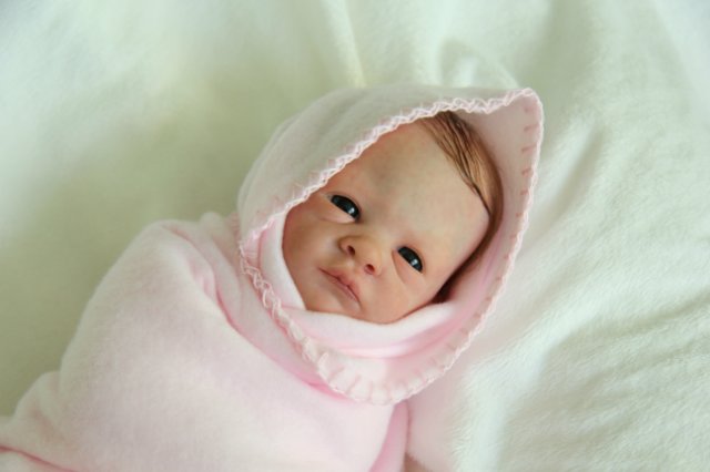 Крошка Мэгги. Кукла реборн Саутер Антонины