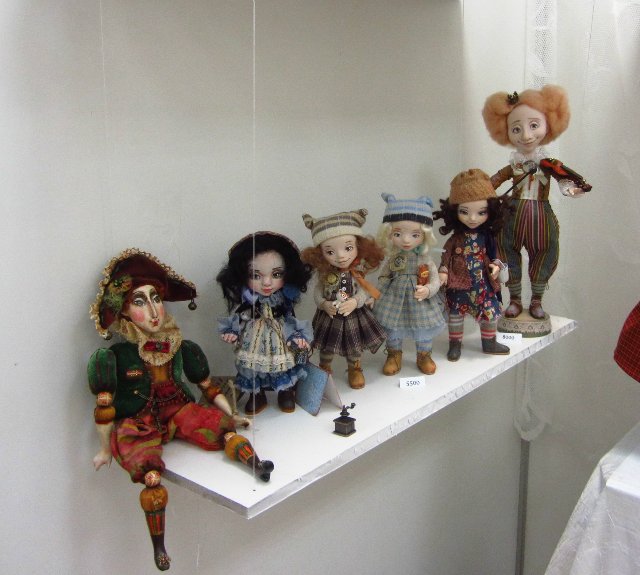 Время кукол 13. Международная выставка коллекционных кукол и мишек Тедди.