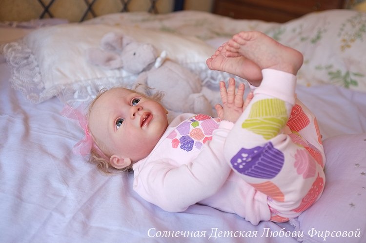 Малышка реборн Сесиль (Фридолин) от Любови Фирсовой