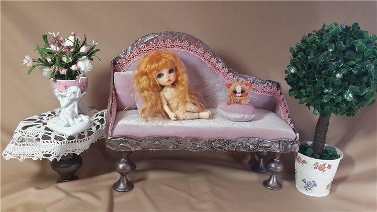 Мебельный гарнитур своими руками "Розовые мечты" (фото 7)