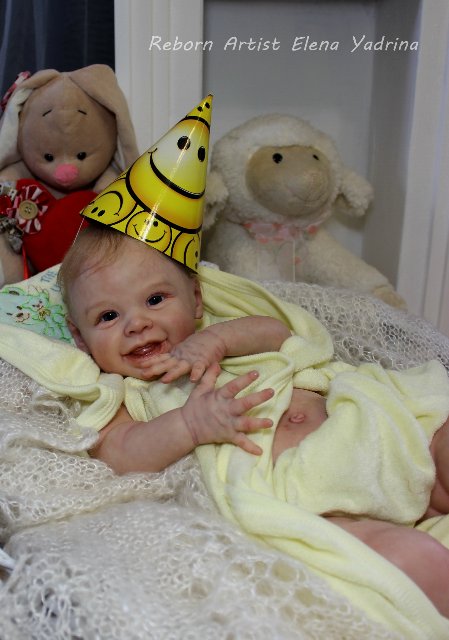 Первый праздник малыша. Куклы реборн Елены Ядриной (фото 4)