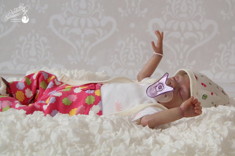 Моя маленькая ягодка Яна. Кукла реборн Наталии Сомовой (фото 7)