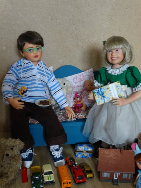 Куколки - копии моих деток