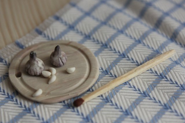 Урожай в коробке с "Фимо". Миниатюра для кукол