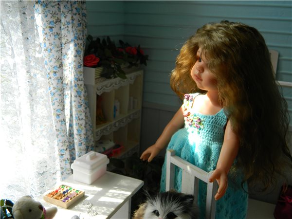 "Кукла превращается..превращается кукла... в очаровательную девочку... с глазами цвета неба...!" (фото 7)