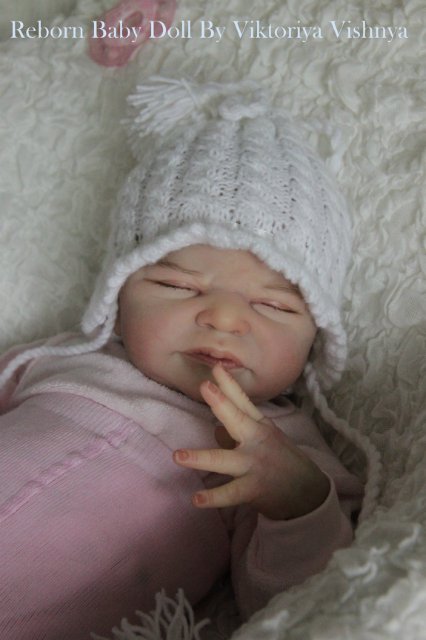 Наконец... представляю вам мою куколку... Реборн Виктории Вишни