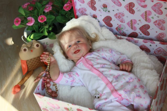 Томочка! Кукла реборн на основе молда Tommy by Sandy Faber