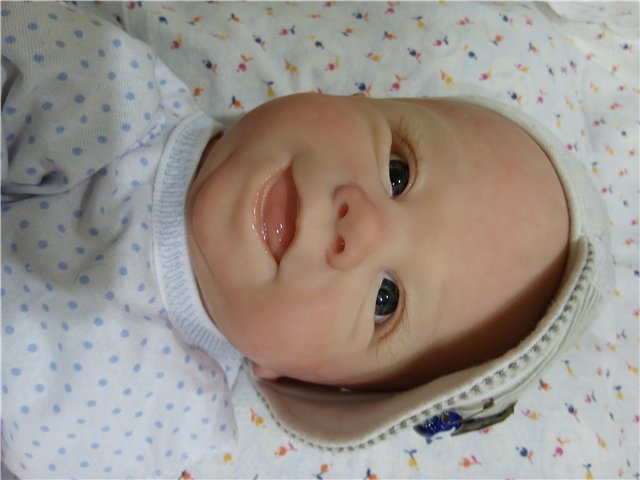 Томми улыбашка реборн. Второй подходик к этому замечательному молдику