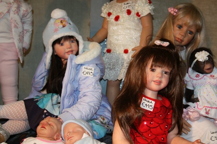 Выставка кукол, мишек тедди, кукольных домиков и миниатюры в Den Bosch (Нидерланды) 24-25 октября 2015 год. Часть вторая