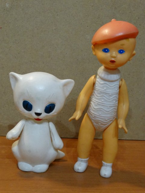 Друзья детства — Игрушки СССР и советского детства: резиновые