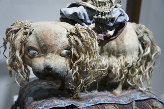 Выставка кукол по эскизам главного художника фильма "Монгол" - Даши Намдакова