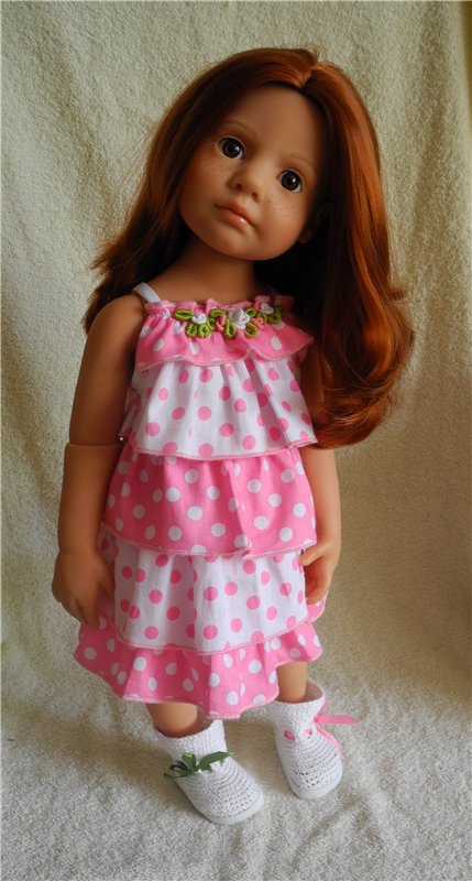 Новая модель Соня (Gotz 50 см) и новые наряды