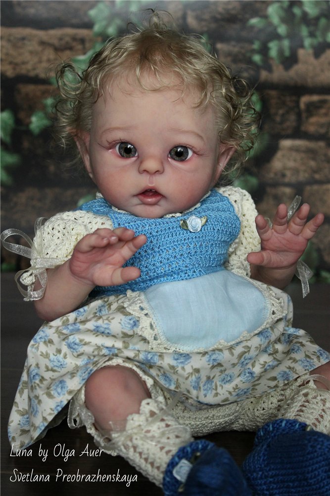 Эльф Luna by Olga Auer, мой прототип. Кукла реборн Светланы Преображенской (фото 5)