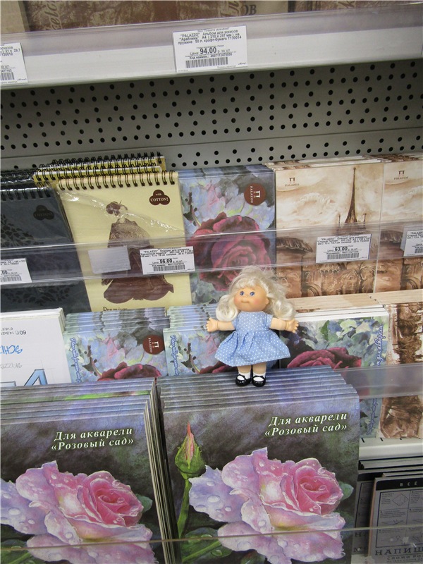 Мы с капусткой не грустили - хобби-маркет посетили