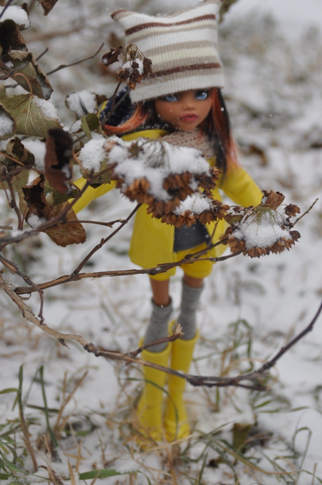 Первый снег — ООАК Monster High и Ever After High: репейнт
