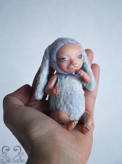 Авторская кукла-зая тедди долл Василиска от SeVlaNa (фото 3)