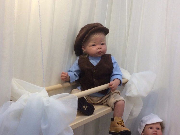 А мы приехали с выставки! Куклы реборн на выставке "Искусство куклы 2016". Фотоотчет (фото 5)