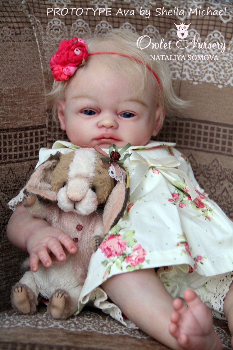 Сильвия - мой прототип Ava от скульптора Sheila Michael. Кукла реборн Наталии Сомовой