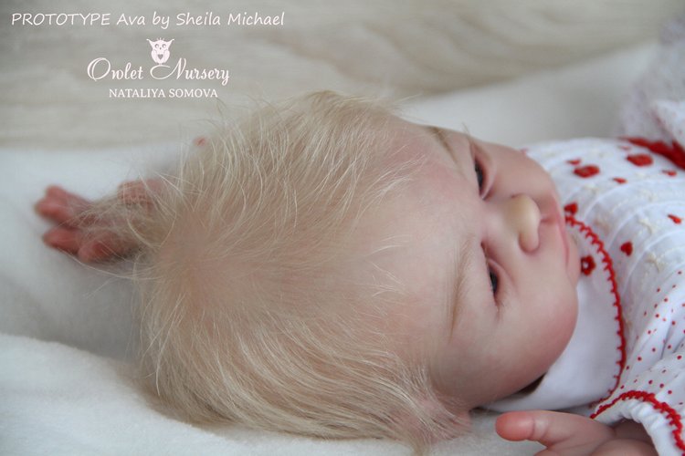 Сильвия - мой прототип Ava от скульптора Sheila Michael. Кукла реборн Наталии Сомовой