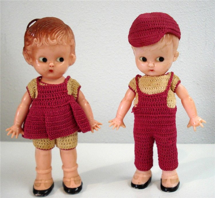 Винтажные игрушки компании "Knickerbocker", США. Продолжение