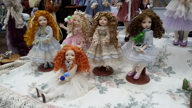 V Ежегодный Весенний Бал Авторских Кукол на Тишинке