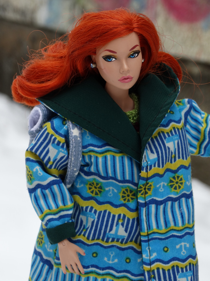 Поппи на зимней прогулке. Fashion Royalty (фото 5)