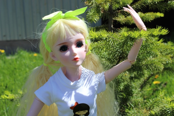 Анжелика на пороге лета - кукла Звезда подиума ООАК 5-ый молд 60 см