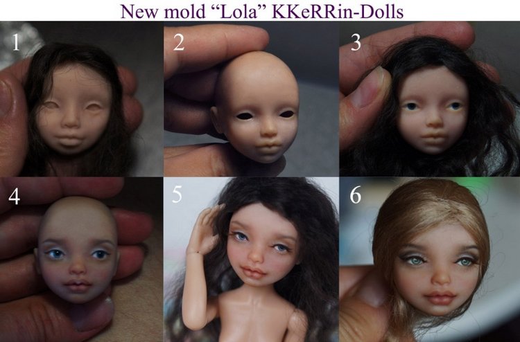 Моя новая авторская кукла, Лола. KKeRRin-Dolls (фото 5)