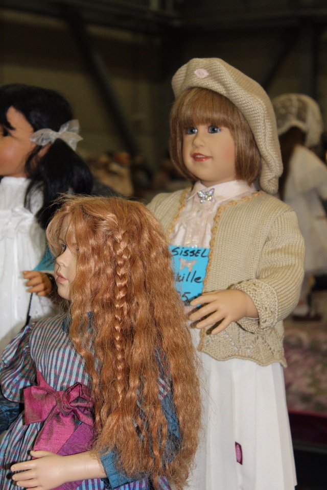 Выставка мишек, кукол и кукольной миниатюры в Голландии 2017 - часть пятая