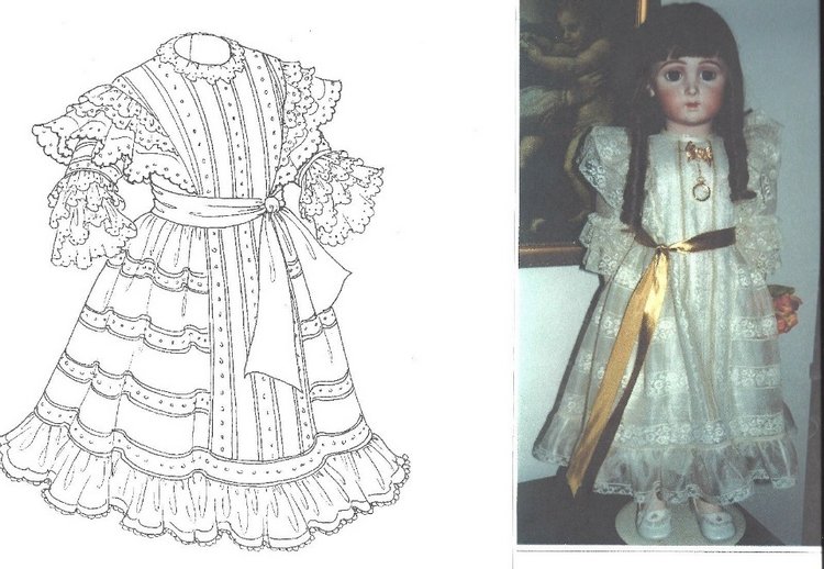 Сборная солянка кукольных нарядов - для вдохновения